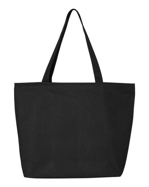 Q-Tees 25L Zippered Tote Q611 - Dresses Max