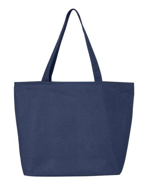 Q-Tees 25L Zippered Tote Q611 - Dresses Max