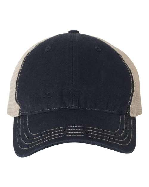 Richardson Garment-Washed Trucker Cap 111 - Dresses Max