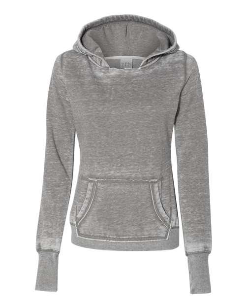 J. America Women's Zen Fleece Hooded Sweatshirt 8912 - Dresses Max