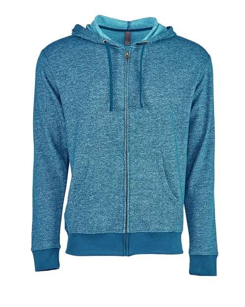 Next Level Unisex Pacifica Full-Zip Hoodie 9600 - Dresses Max