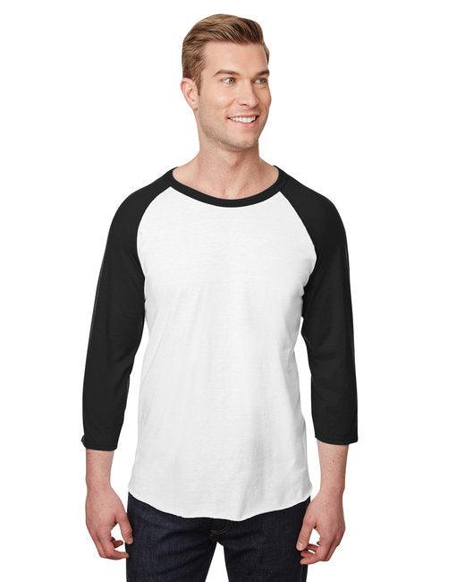 Jerzees Unisex Premium Blend Ring-Spun 3/4 Sleeve Raglan T-Shirt 560RR - Dresses Max