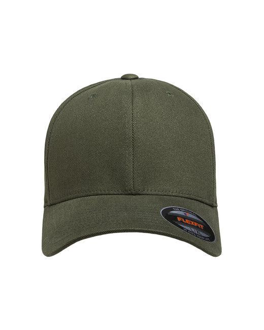 Flexfit Adult Brushed Twill Cap 6377 - Dresses Max