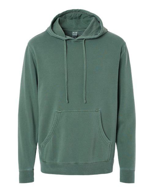 Independent Trading Co. Midweight Pigment-Dyed Hooded Sweatshirt PRM4500 - Dresses Max