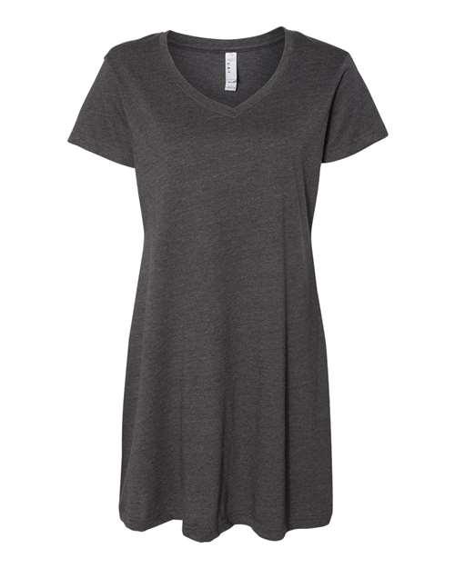 LAT Women's V-Neck Fine Jersey Coverup 3522 - Dresses Max