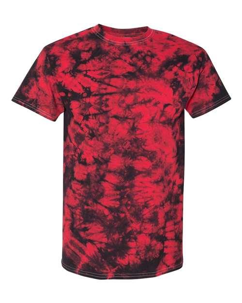 Dyenomite Crystal Tie-Dyed T-Shirt 200CR - Dresses Max