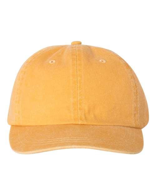 Mega Cap Pigment-Dyed Twill Cap 7601 - Dresses Max