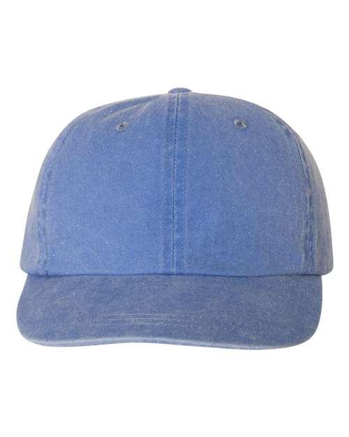 Mega Cap Pigment-Dyed Twill Cap 7601 - Dresses Max