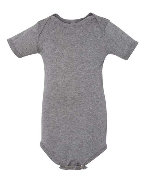 BELLA + CANVAS Infant Triblend Short Sleeve One Piece 134B - Dresses Max