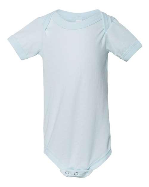 BELLA + CANVAS Infant Triblend Short Sleeve One Piece 134B - Dresses Max