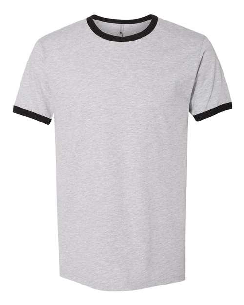 Next Level Unisex Cotton Ringer T-Shirt 3604 - Dresses Max