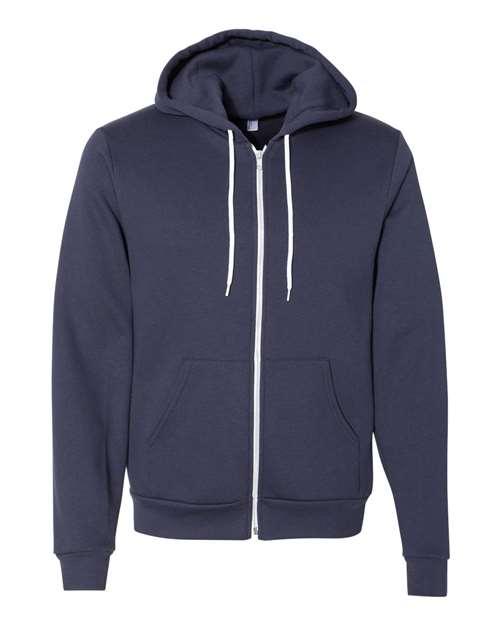 American Apparel USA-Made Flex Fleece Unisex Full-Zip Hoodie F497US - Dresses Max