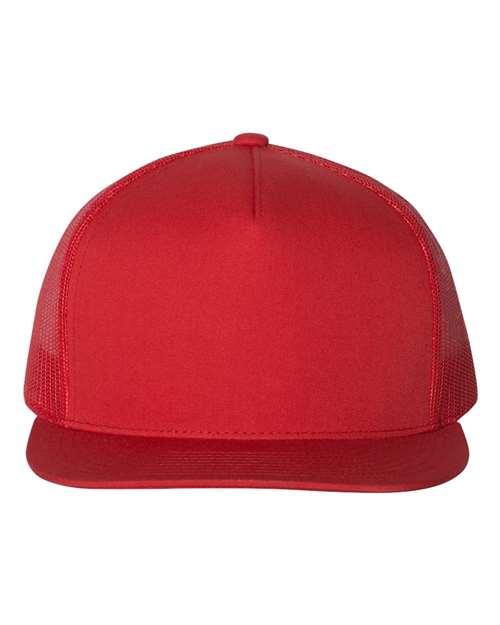 YP Classics Flat Bill Trucker Cap 6006 - Dresses Max