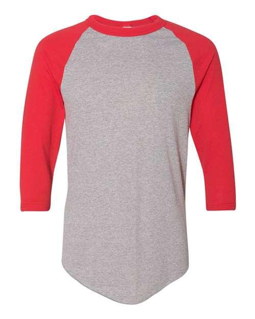 Augusta Sportswear Three-Quarter Raglan Sleeve Baseball Jersey 4420 - Dresses Max