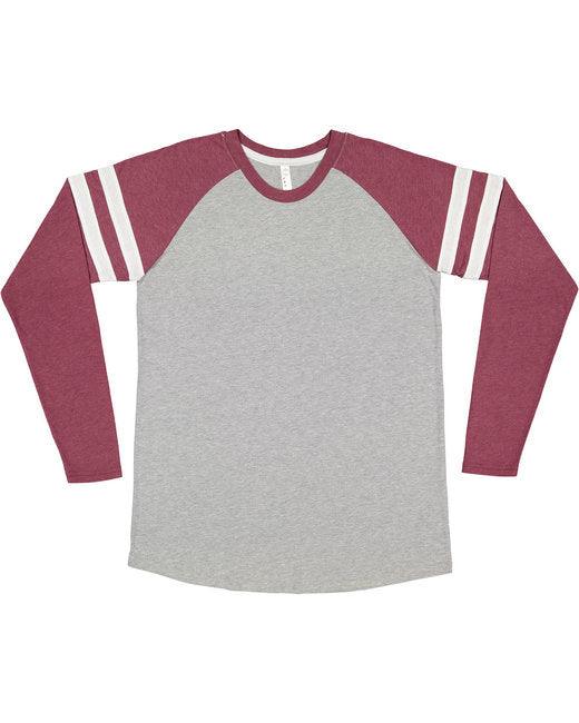 LAT Men's Gameday Mash-Up Long Sleeve Fine Jersey T-Shirt 6934