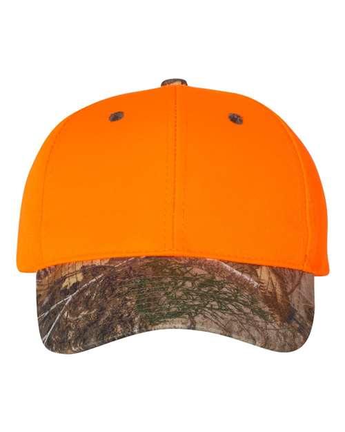 Outdoor Cap Blaze Crown with Camo Visor Cap 202IS - Dresses Max