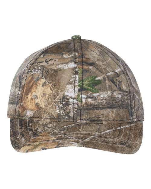 Outdoor Cap Camo Cap with American Flag Undervisor CWF315 - Dresses Max