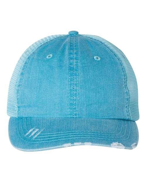 Mega Cap Herringbone Trucker Cap 6990 - Dresses Max