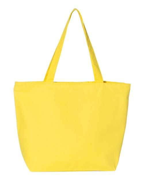 Q-Tees 25L Zippered Tote Q611 - Dresses Max