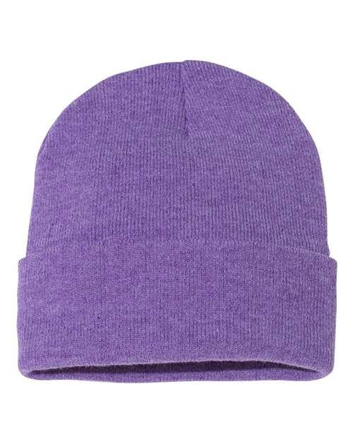 Sportsman Solid 12" Cuffed Beanie SP12 - Dresses Max