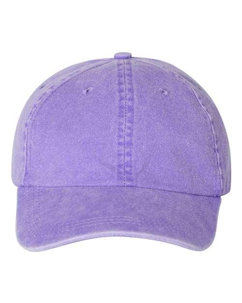 Mega Cap Pigment-Dyed Twill Cap 7601 - Dresses Max