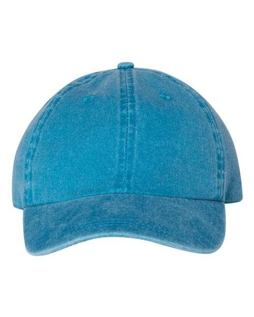 Mega Cap Pigment-Dyed Twill Cap 7601 - Dresses Max