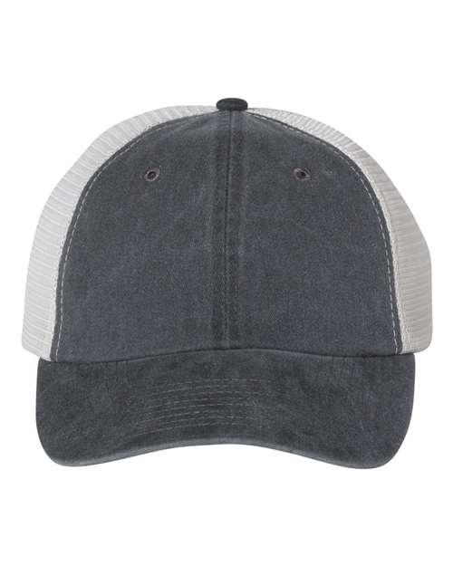 Sportsman Pigment-Dyed Trucker Cap SP510 - Dresses Max