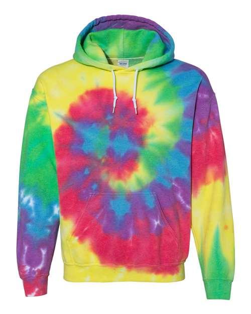 Dyenomite Blended Hooded Tie-Dyed Sweatshirt 680VR - Dresses Max