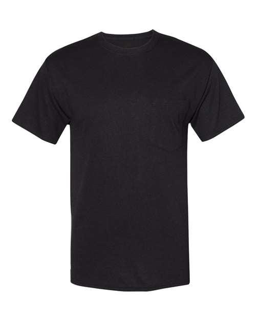 Hanes Workwear Pocket T-Shirt W110 - Dresses Max