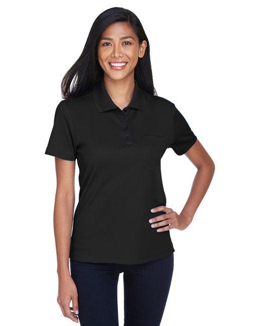 CORE365 Ladies' Origin Performance Piqu Polo with Pocket 78181P - Dresses Max