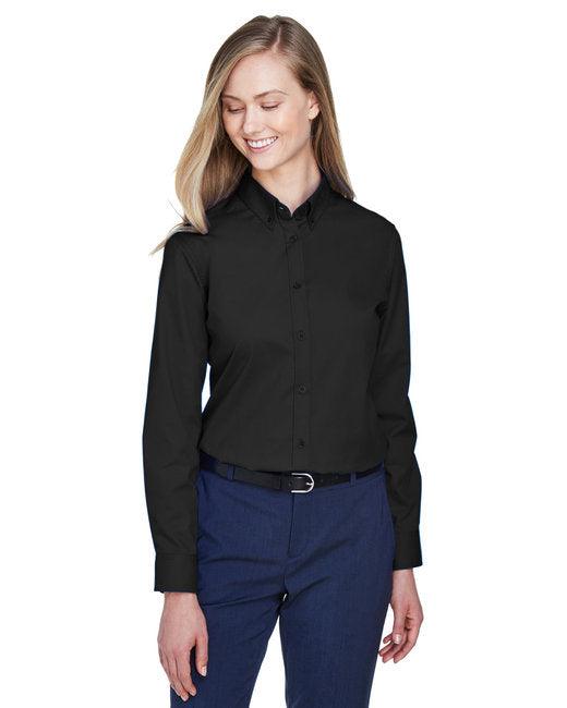 CORE365 Ladies' Operate Long-Sleeve Twill Shirt 78193 - Dresses Max