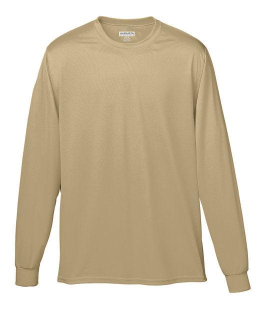 Augusta Sportswear Adult Wicking Long-Sleeve T-Shirt 788 - Dresses Max