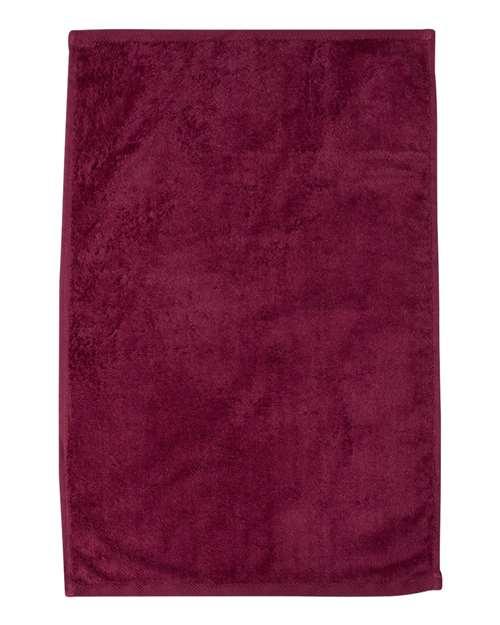 Q-Tees Deluxe Hemmed Hand Towel T300 - Dresses Max