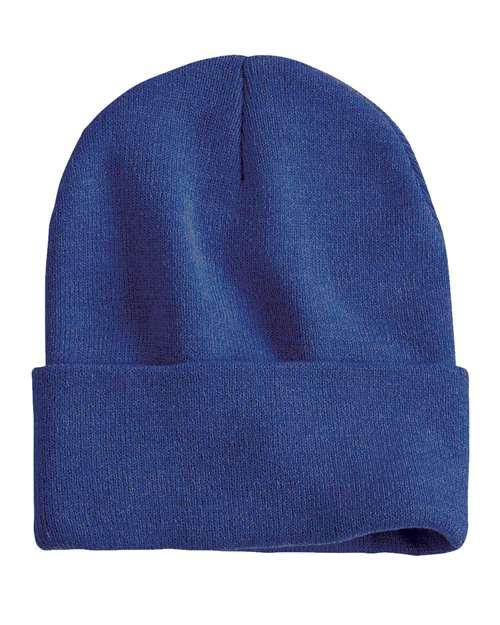 Sportsman Solid 12" Cuffed Beanie SP12 - Dresses Max