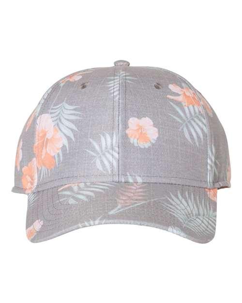 Sportsman Tropical Print Cap SP820 - Dresses Max