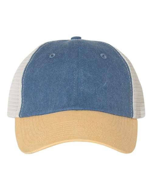 Sportsman Pigment-Dyed Trucker Cap SP510 - Dresses Max