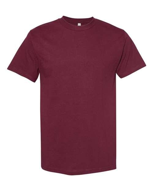 American Apparel Unisex Heavyweight Cotton Tee 1301 - Dresses Max