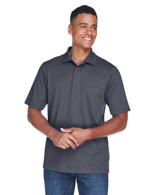 CORE365 Men's Origin Performance Piqu Polo with Pocket 88181P - Dresses Max