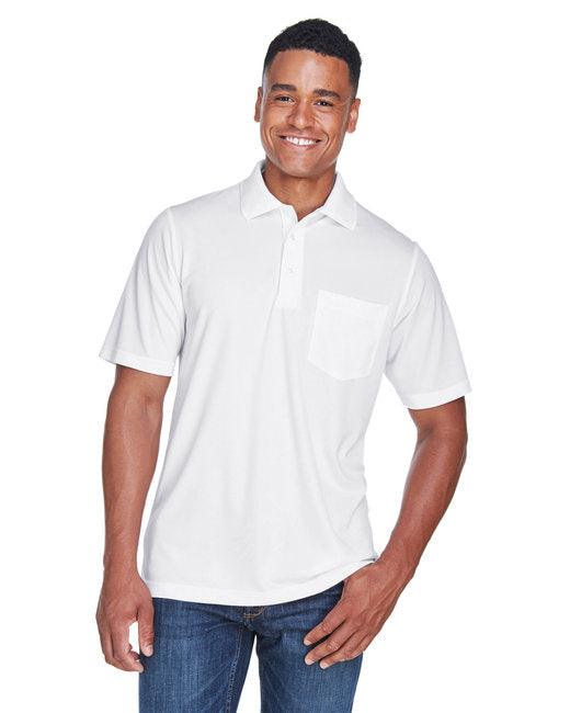 CORE365 Men's Origin Performance Piqu Polo with Pocket 88181P - Dresses Max