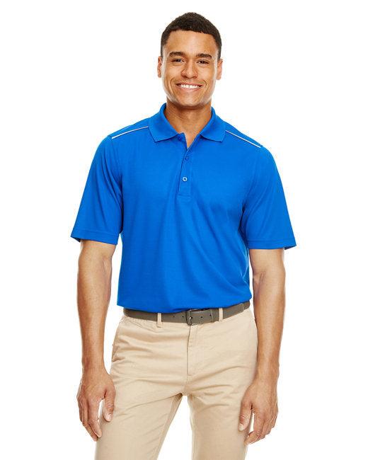 CORE365 Men's Radiant Performance Piqu Polo with Reflective Piping 88181R - Dresses Max