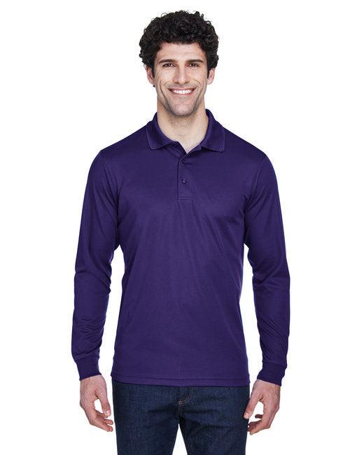 CORE365 Men's Pinnacle Performance Long-Sleeve Piqu Polo 88192 - Dresses Max