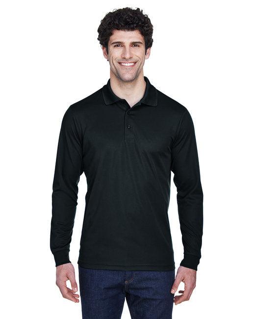 CORE365 Men's Tall Pinnacle Performance Long-Sleeve Piqu Polo 88192T - Dresses Max