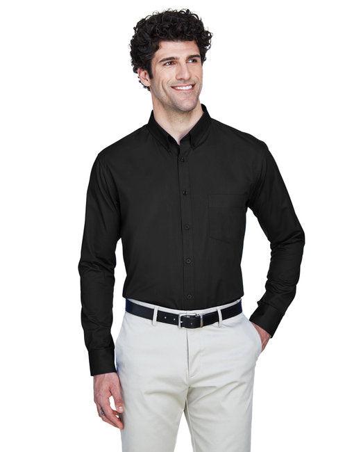 CORE365 Men's Operate Long-Sleeve Twill Shirt 88193 - Dresses Max