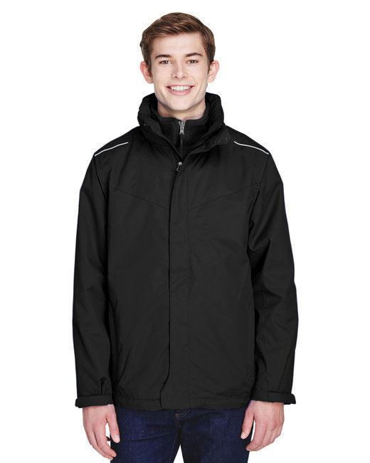 CORE365 Men's Region 3-in-1 Jacket with Fleece Liner 88205 - Dresses Max