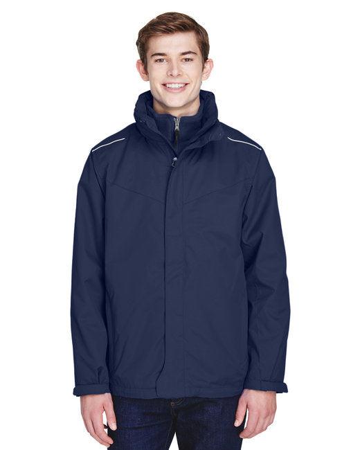 CORE365 Men's Region 3-in-1 Jacket with Fleece Liner 88205 - Dresses Max