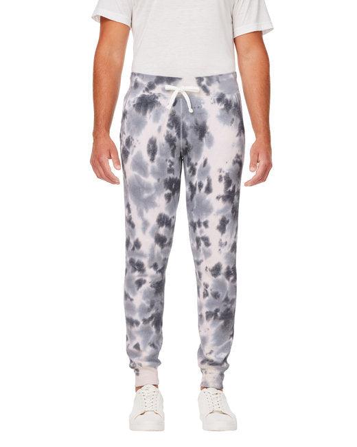 J America Adult Tie Dye Fleece Jogger 8884JA - Dresses Max