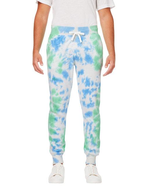 J America Adult Tie Dye Fleece Jogger 8884JA - Dresses Max