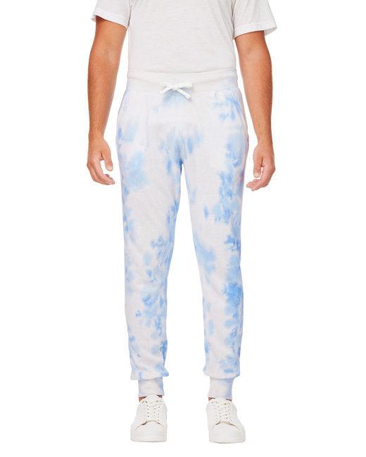 J America Adult Tie Dye Fleece Jogger 8884JA - Dresses Max