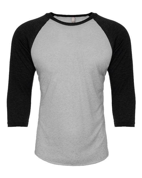 Next Level Unisex CVC Three-Quarter Sleeve Raglan T-Shirt 6251 - Dresses Max