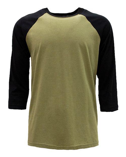 Next Level Unisex CVC Three-Quarter Sleeve Raglan T-Shirt 6251 - Dresses Max